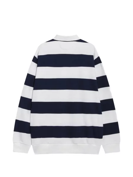 Lung tricou polo Polo Ralph Lauren tricotate fără mâneci alb