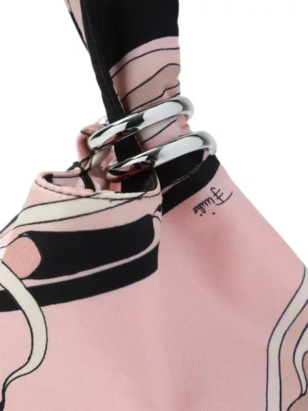 Inel Pucci cu imagine roz