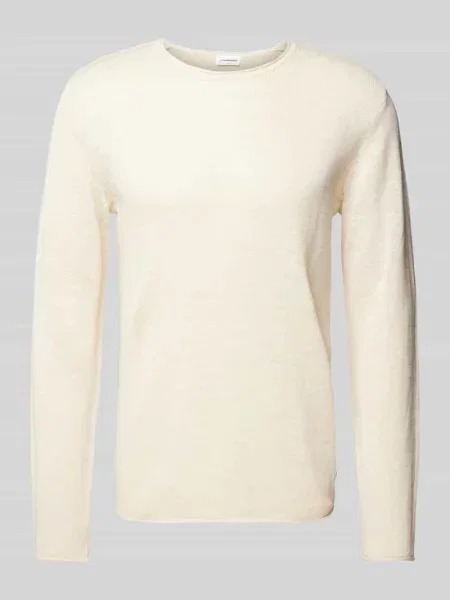 Sweter z dzianiny z fakturowanym wzorem Lindbergh