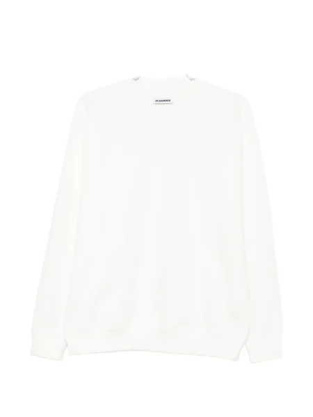 Pulover Jil Sander alb