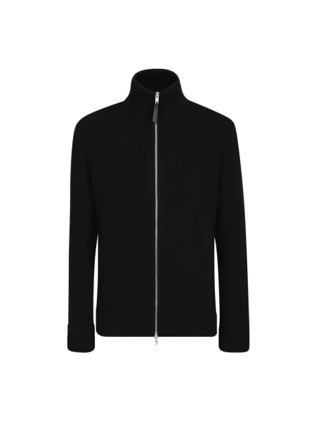 Dzianinowy kardigan Maison Margiela czarny