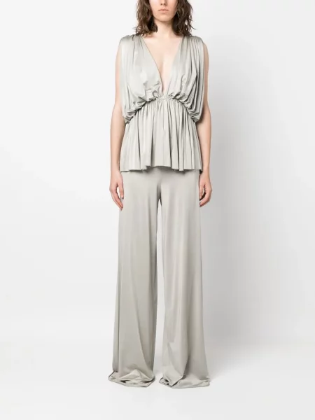 Τοπ Rick Owens με λαιμόκοψη v ντραπέ