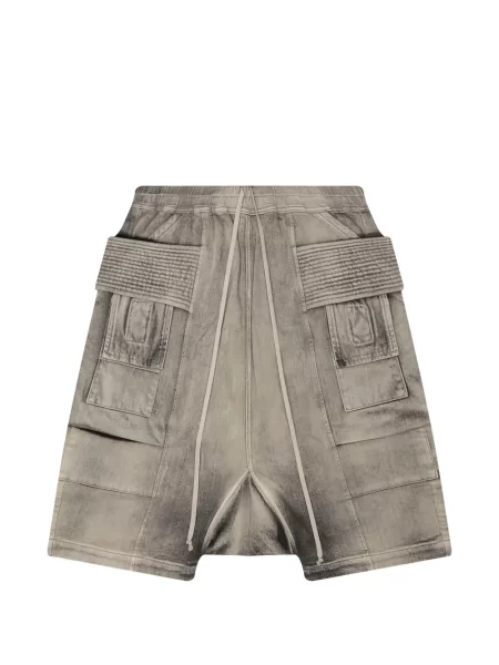 Pantaloni scurți cargo Rick Owens Drkshdw gri