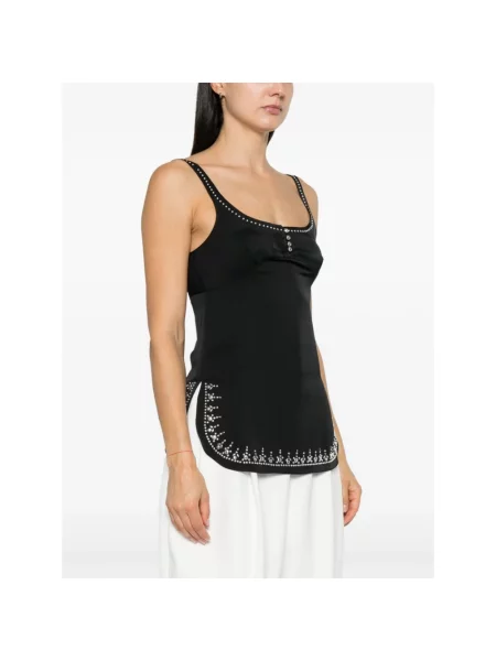 Sukienka Paco Rabanne biznesowa czarna