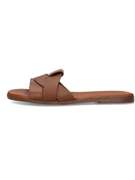 Pantofi Oh My Sandals maro