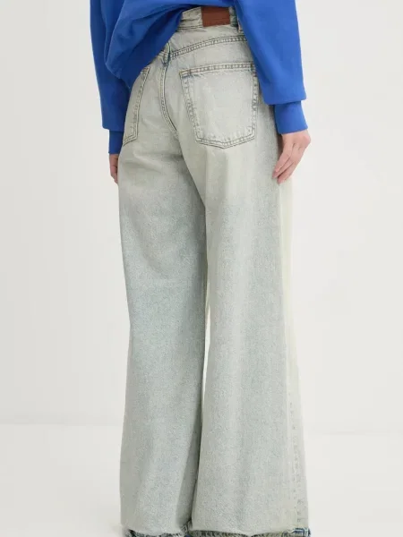 Džíny Tommy Jeans tyrkysová
