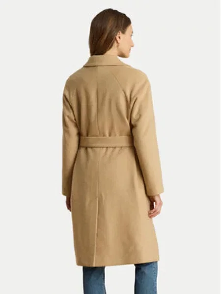 Lauren Ralph Lauren Prechodný kabát ťavej srsti béžová