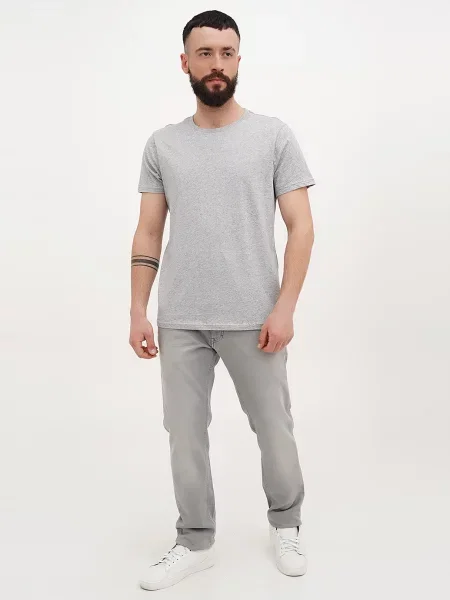 Завужені джинси Mustang Jeans Oregon Slim K світло-сірий сірий
