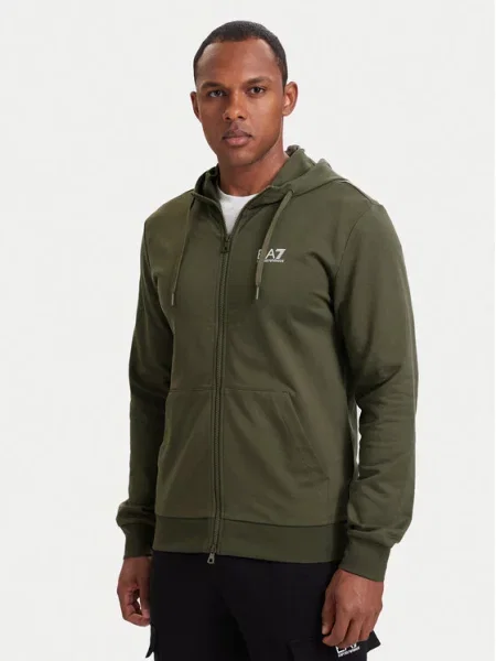 Emporio Armani Pulóver Sötétzöld