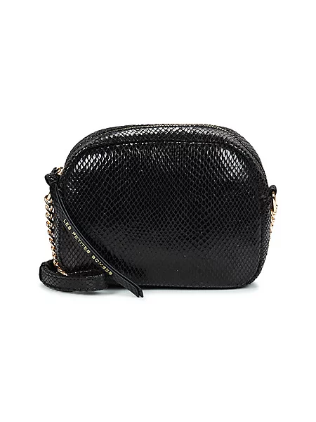 Crossbody torbica Les Petites Bombes črna