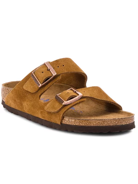 Sneakers Birkenstock Arizona Suede Leather Mink EUR 36 καφέ