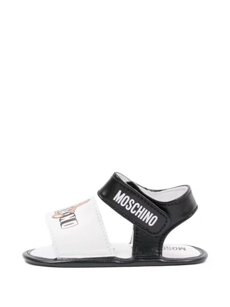 Σανδάλια Moschino λευκό
