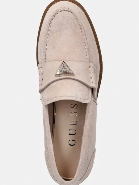Замшевые мокасины Guess