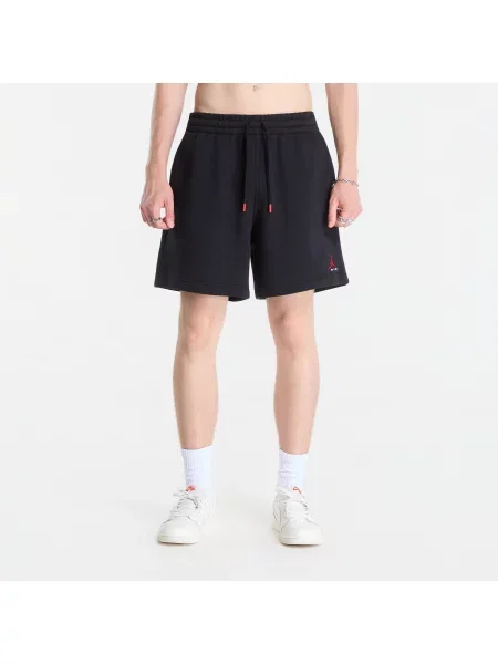 Pantaloni scurți Jordan Brooklyn Fleece Shorts Black/ University Red M negru