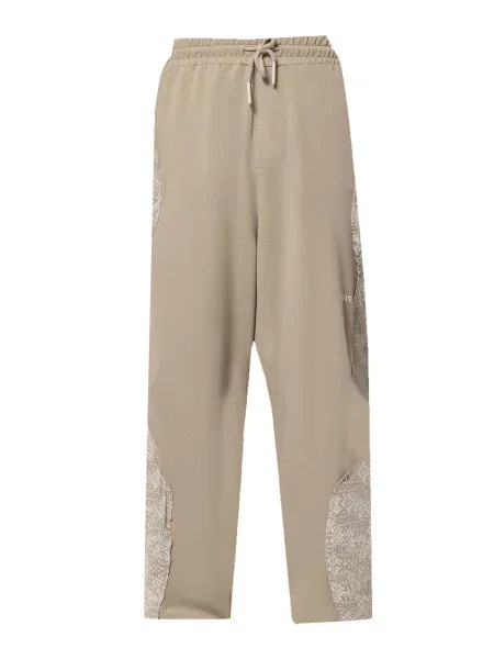 VAMOS CLO Kalhoty Tropaeolum' béžová