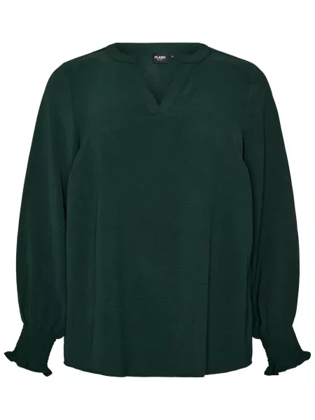 Zizzi Bluză închis verde