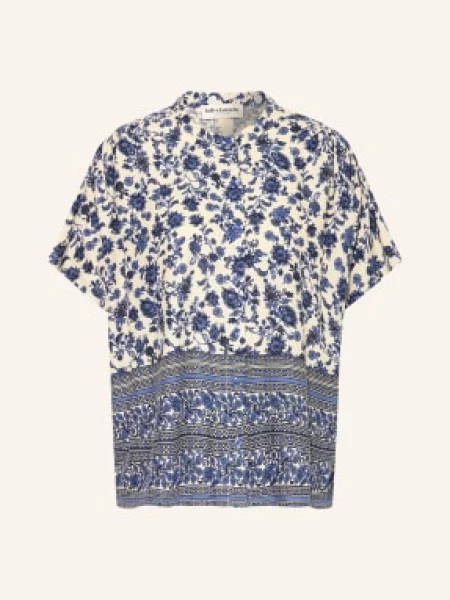 Lollys Laundry Bluzka Myall blau czarna