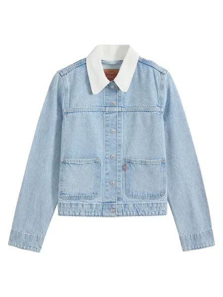 LEVI'S ® Geacă de primăvară-toamnă albastru denim alb