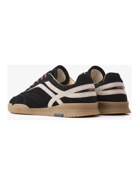 Sneakersy Via Vai skórzane czarne