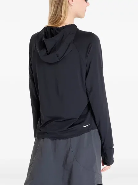 Levágott ujjatlan fleece hátizsák Nike fekete