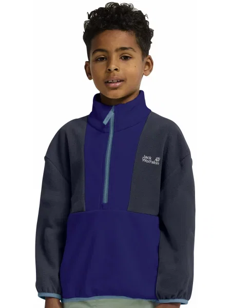 Дитяча Флісова кофта Jack Wolfskin синій