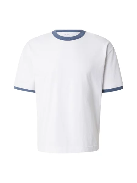 HOLLISTER Tricou opal alb