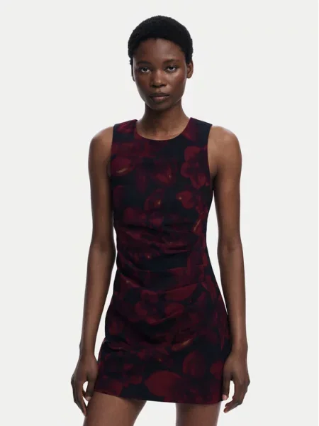 Desigual Коктейльна сукня Petofrunce бордовий