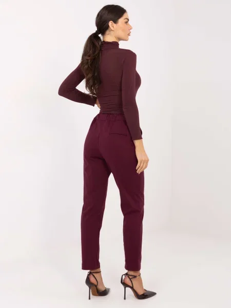 Pantaloni Factory Price cu talie înaltă negru