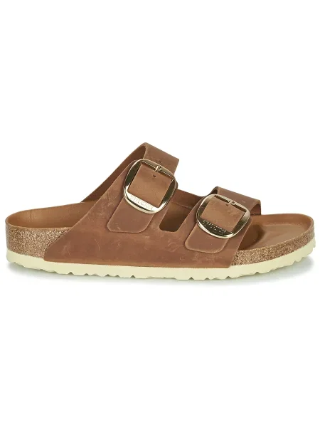 Šľapky Birkenstock s prackou hnedá