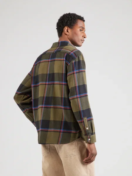 Levi's srajca denim JACKSON WORKER zelena