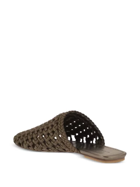 Szatén mules Stuart Weitzman zöld