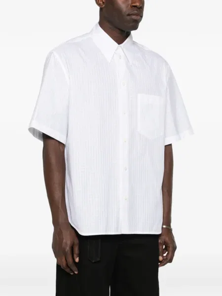 Cămașă Jil Sander scurtă alb