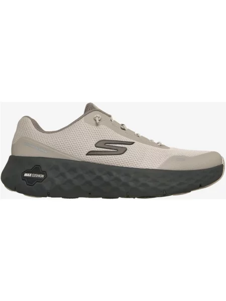 Buty do biegania Skechers GO WALK Max Cushioning Flex raf beżowy czarny białe