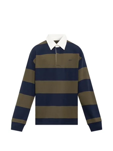 Lung tricou polo A.p.c. albastru