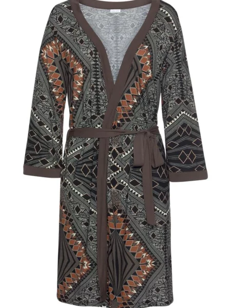 LASCANA Halat pentru dimineață / mai multe culori gri