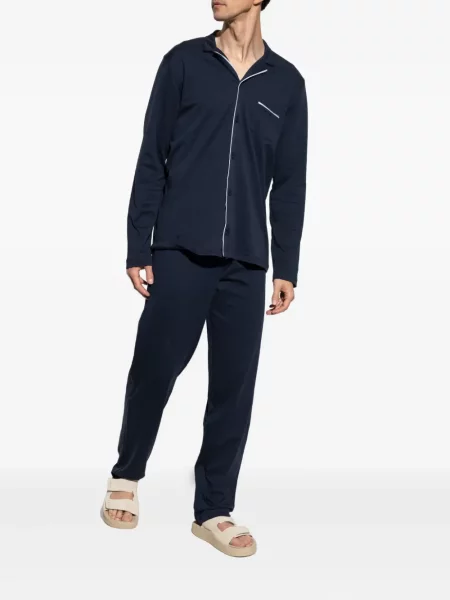 Pijamale Hanro albastru