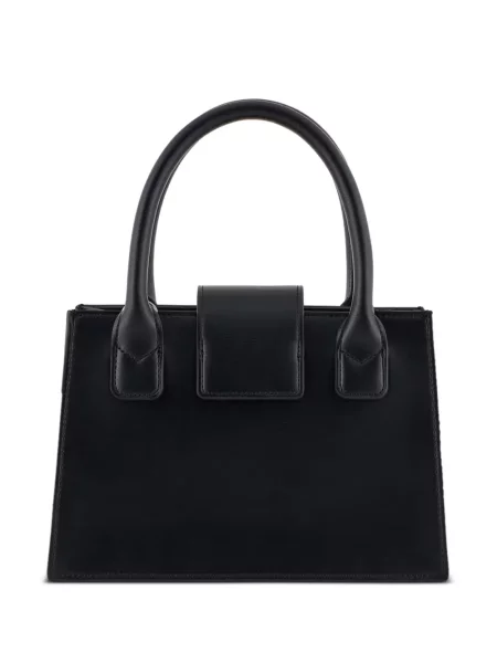 Τσάντα shopper Armani Exchange με απλικέ μαύρο