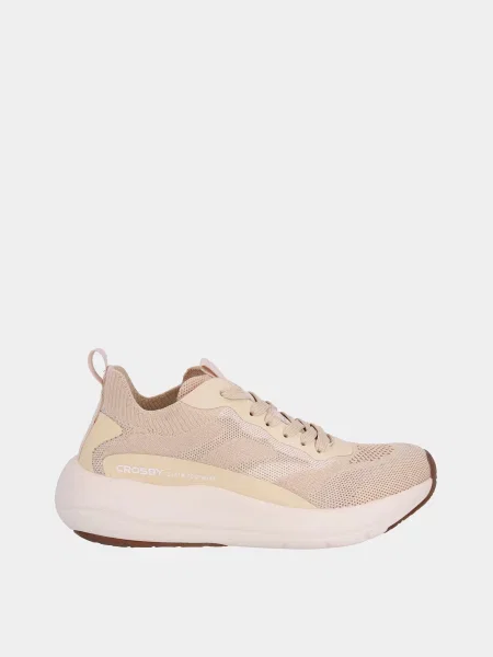 Повседневные кроссовки Crosby бежевые
