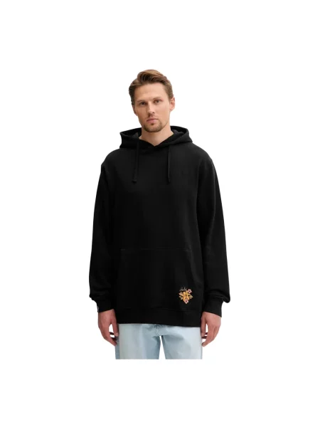 Bluza z kapturem Hurley czarna