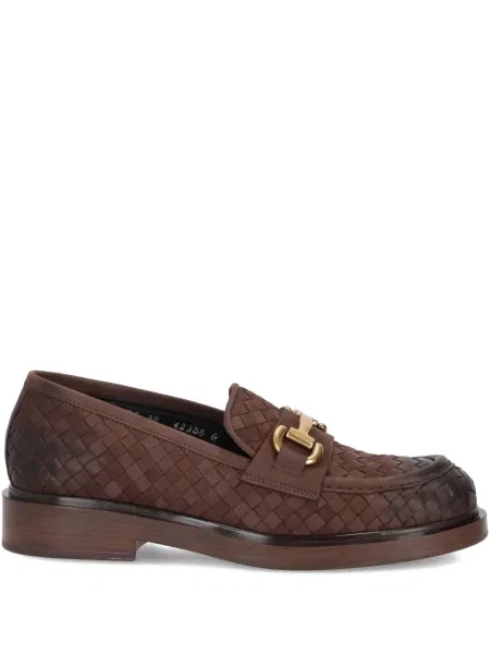 Pantofi loafer La Rose din piele roz