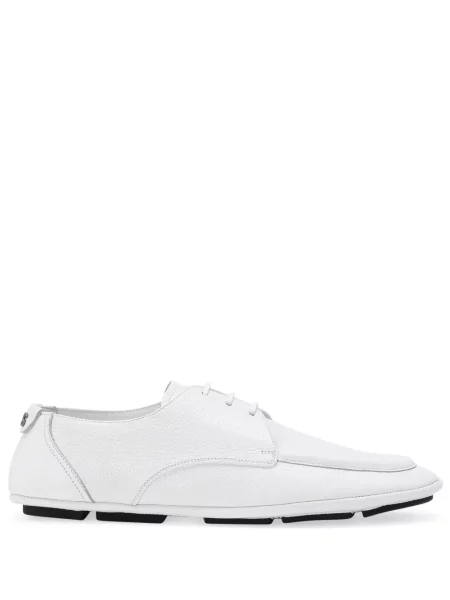 Pantofi derby Dolce & Gabbana din piele alb