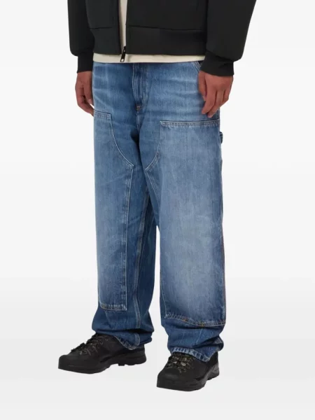 Pantaloni Carhartt Wip albastru