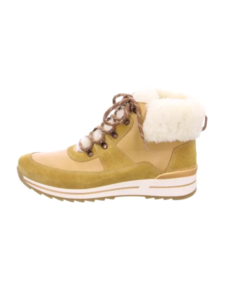 Buty do kostki Ara skórzane brązowe