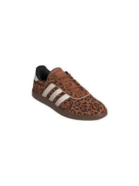 ADIDAS SPORTSWEAR Nizke superge BREAKNET SLEEK rjava / čokolada / off-bela bela