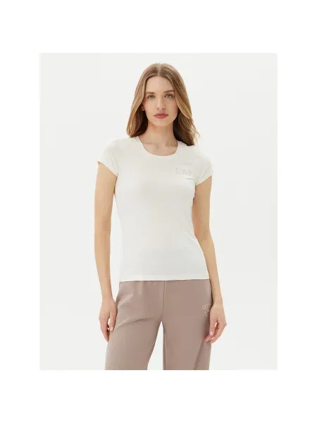 Футболка Ea7 Emporio Armani белая