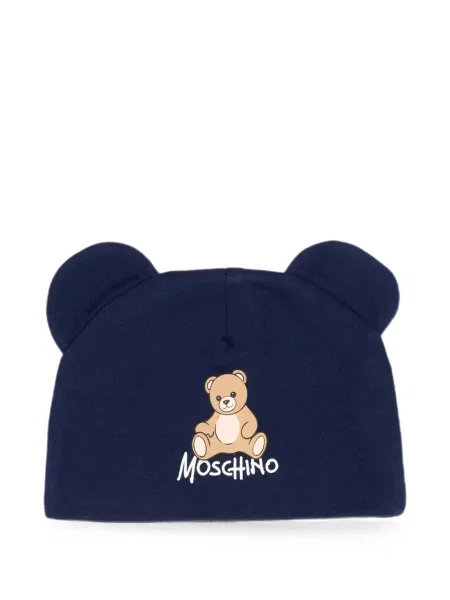 Czapka dziecięca Moschino niebieska
