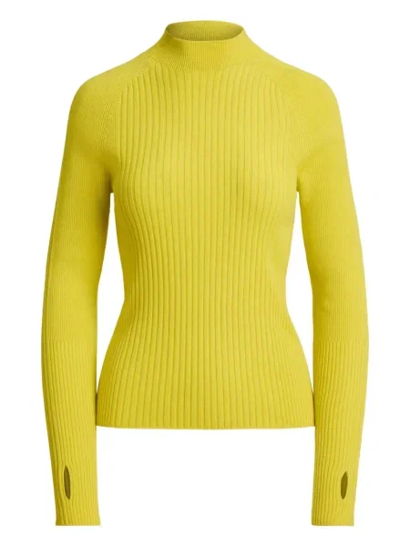 Dugo rebrasti s ovratnikom polo majica Polo Ralph Lauren plava