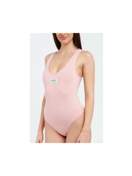 Strój kąpielowy Moschino różowy