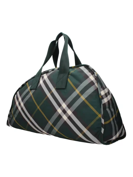 Torba Burberry w kratę zielona