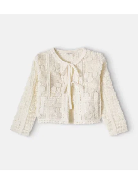 Kardiganas Bebe Organic balta